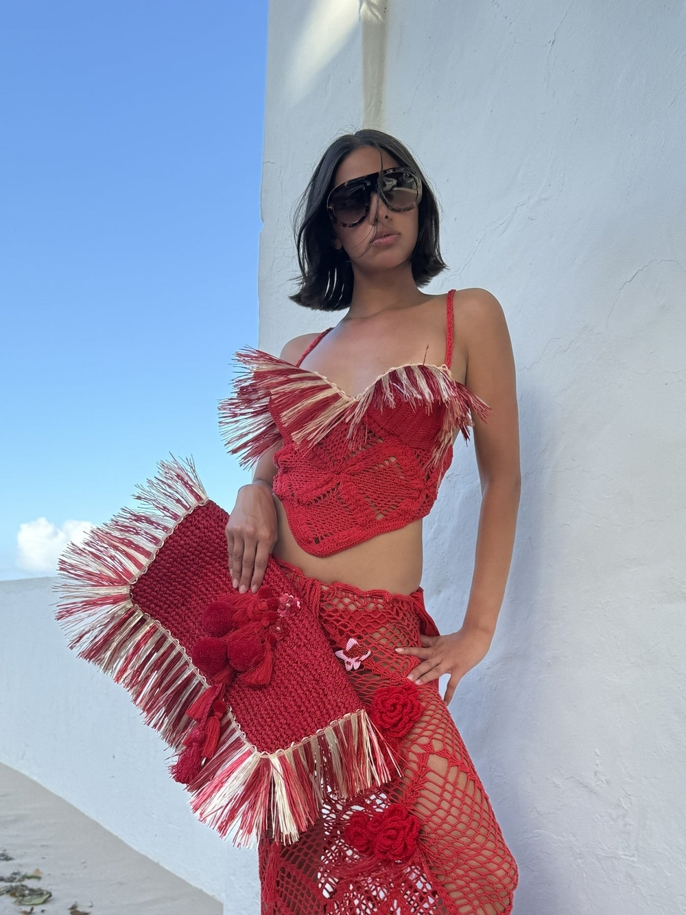 Stella Nolasco Old San Juan Raffia Bag (Currently Sold Out)